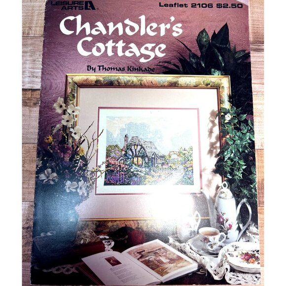 Chandlers Cottage Cross Stitch Leaflet 2106 By Leisure Arts - Picture 2 of 3